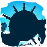 Knife Hit Planet Dash : Flip attack