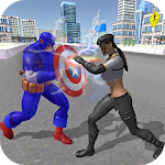 Amazing Captain Hero Fighting Fun