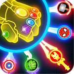 Super Heroes Knife Battle_Avengers Knife Battle