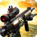 Black Battlefield Ops: Gunship Sniper Shooting