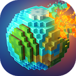 Planet Craft: Block Survival Craft Games Online