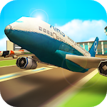 Airport Craft: Fly Simulator Boys Craft Building