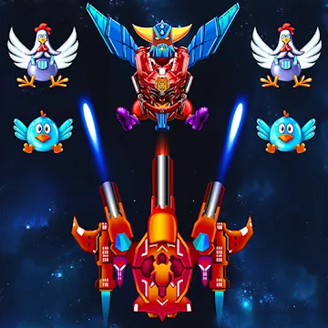 Chicken Shooter: Space Shooting