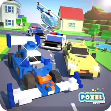 Crossy Brakes : Blocky Toon Racer