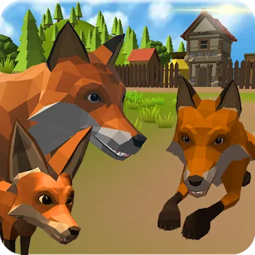 Fox Family - Animal Simulator 3d Game
