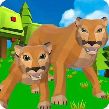 Cougar Simulator: Big Cat Family Game