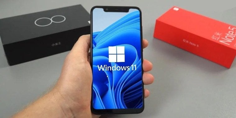Windows 11 запустили на Xiaomi Mi 8