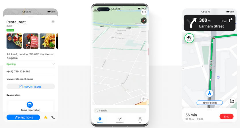 Карты Petal Maps получили от HUAWEI отмечены наградой от Red Dot Design Award
