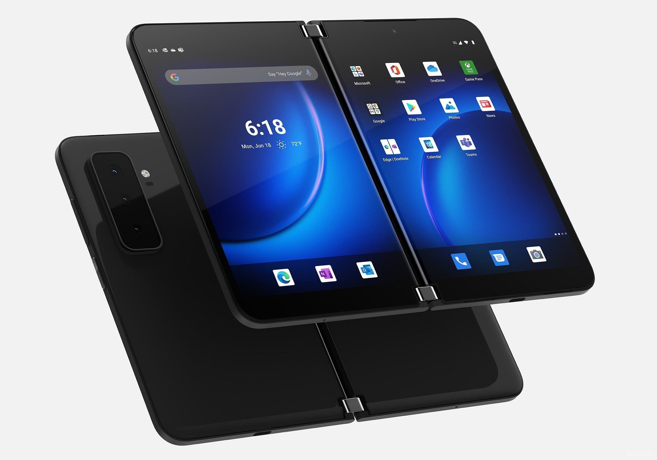 Представлено второе поколение складного смартфона Surface Duo от Microsoft
