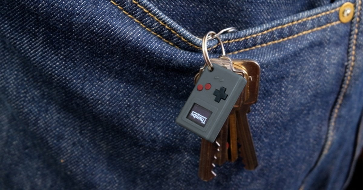 Гибрид консоли и брелка для ключей Thumby собрал на Kickstarter нужную сумму за два часа