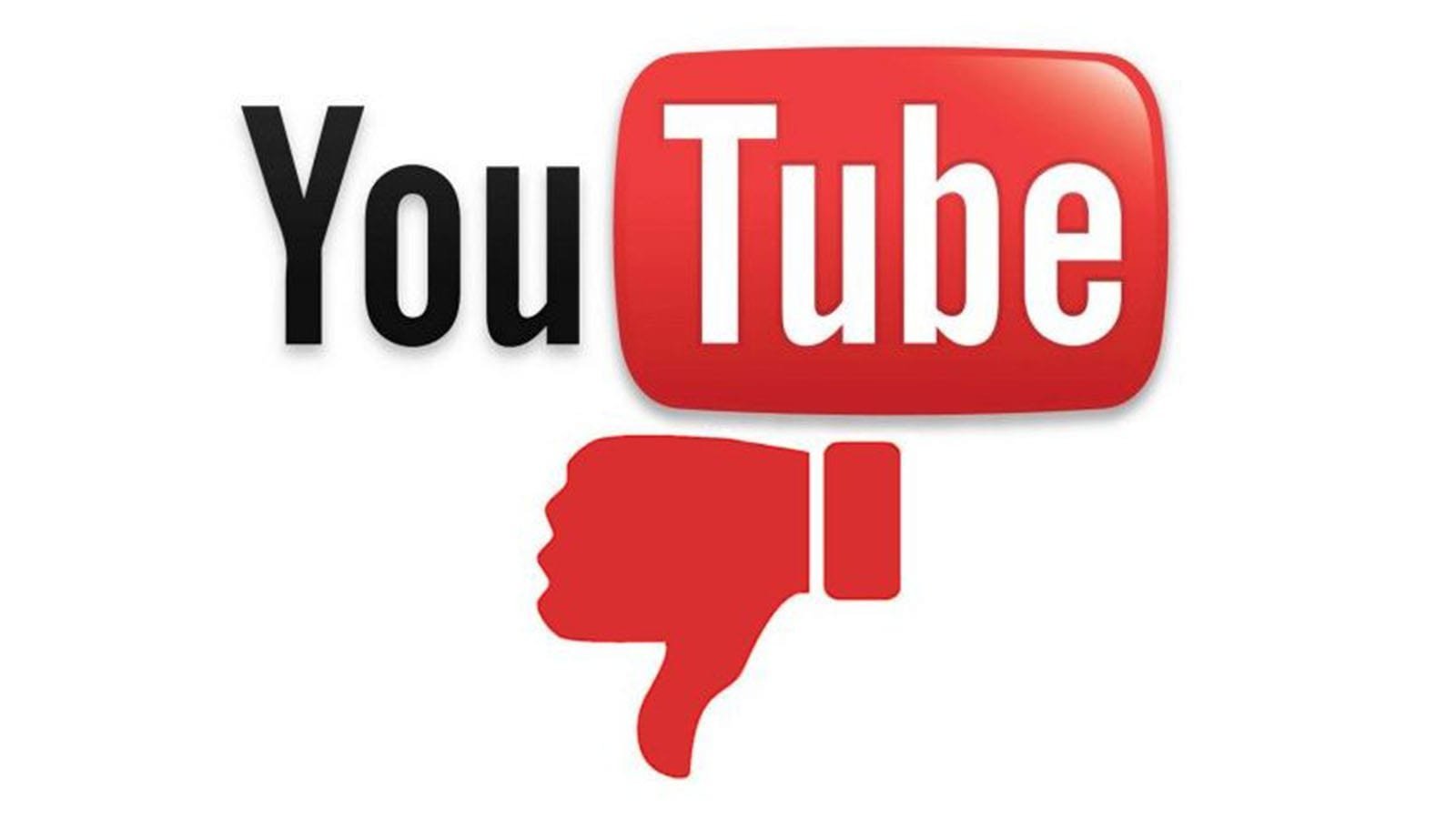 Dislikes will disappear on YouTube
