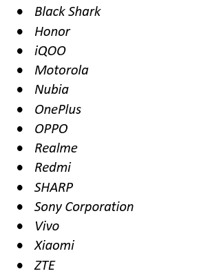 14 брендов будут использовать новый процессор от Qualcomm на своих смартфонах
