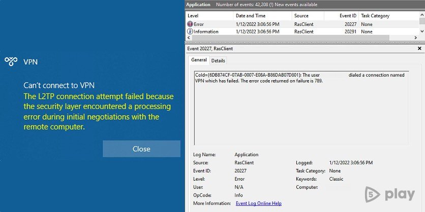 Последнее обновление Windows нарушило работу VPN-сервисов
