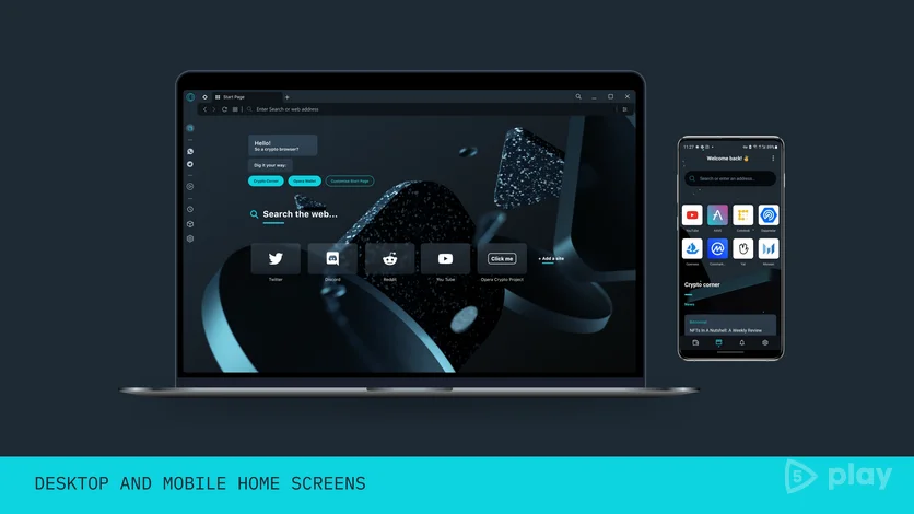Opera выпустила новый браузер для криптовалюты