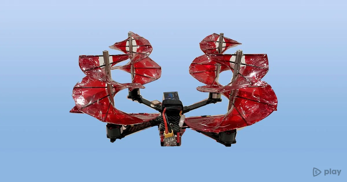 Американский студент создал дрон по эскизам Леонардо да Винчи