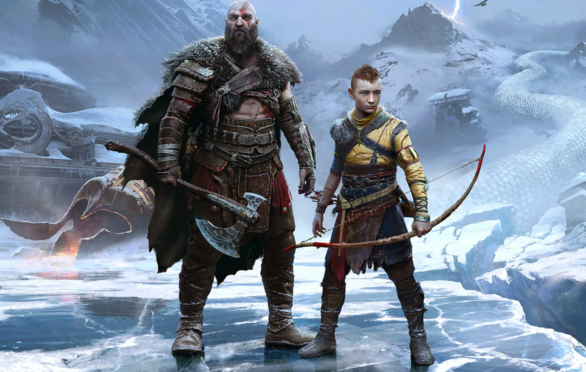 Появилась дата релиза God of War Ragnarok. Она промелькнула в официальном трейлере