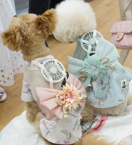 Японцы начали выпускать мобильные кондиционеры для питомцев