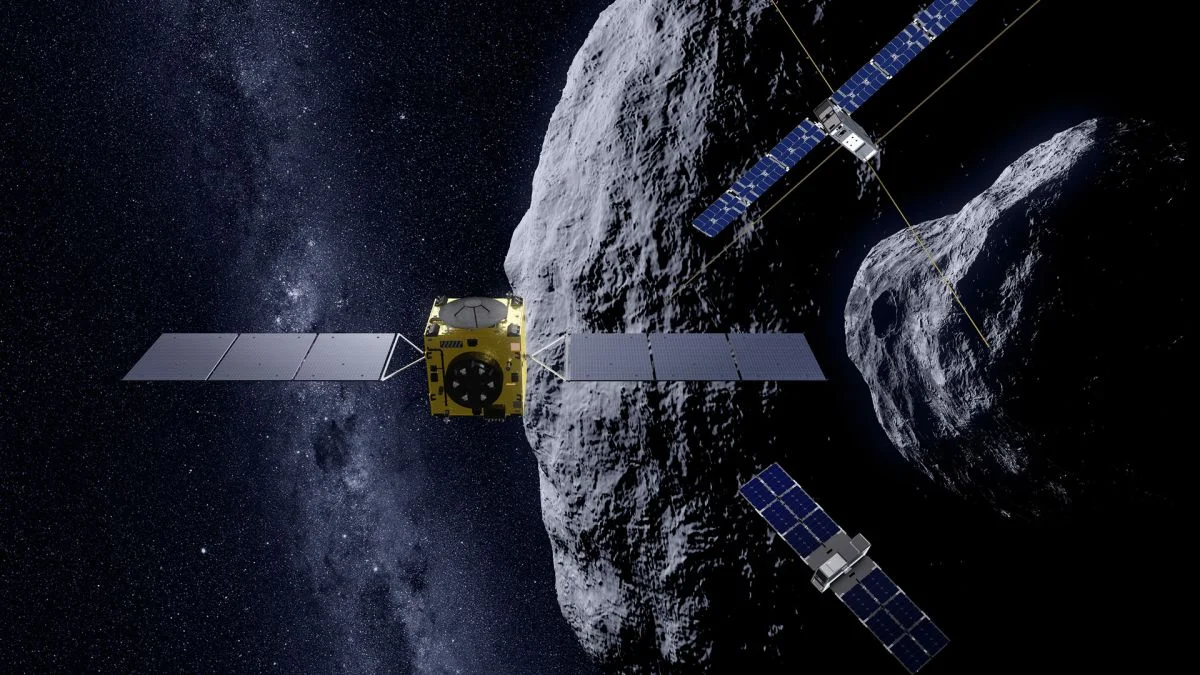 Photos of the collision between the DART spacecraft and the asteroid Dimorphos have been posted online