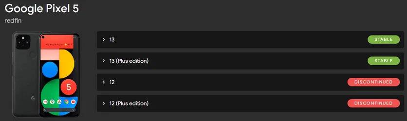 Состоялся релиз кастомной прошивки Pixel Experience на базе Android 13