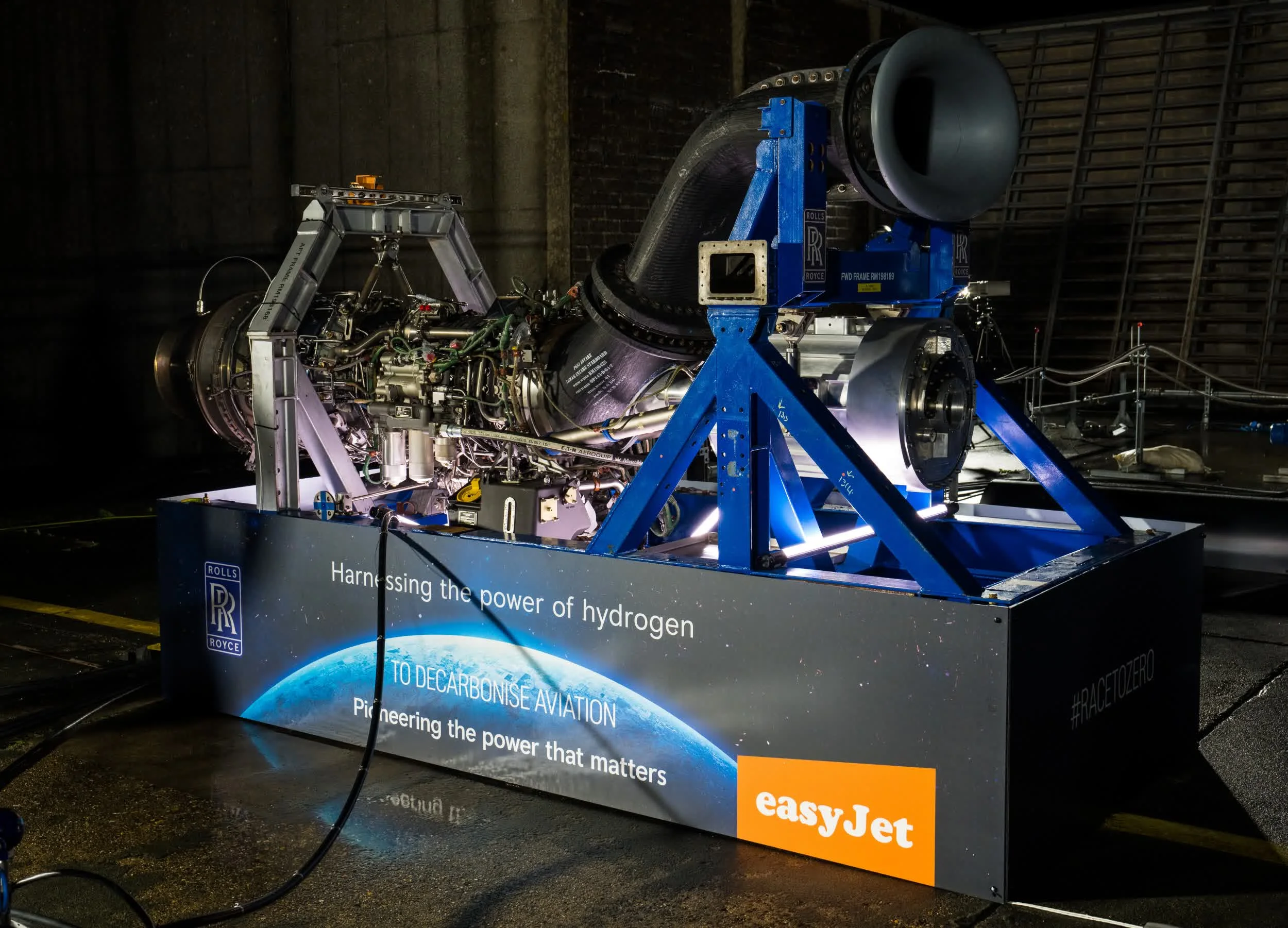 Rolls-Royce провела испытания авиадвигателя на водороде