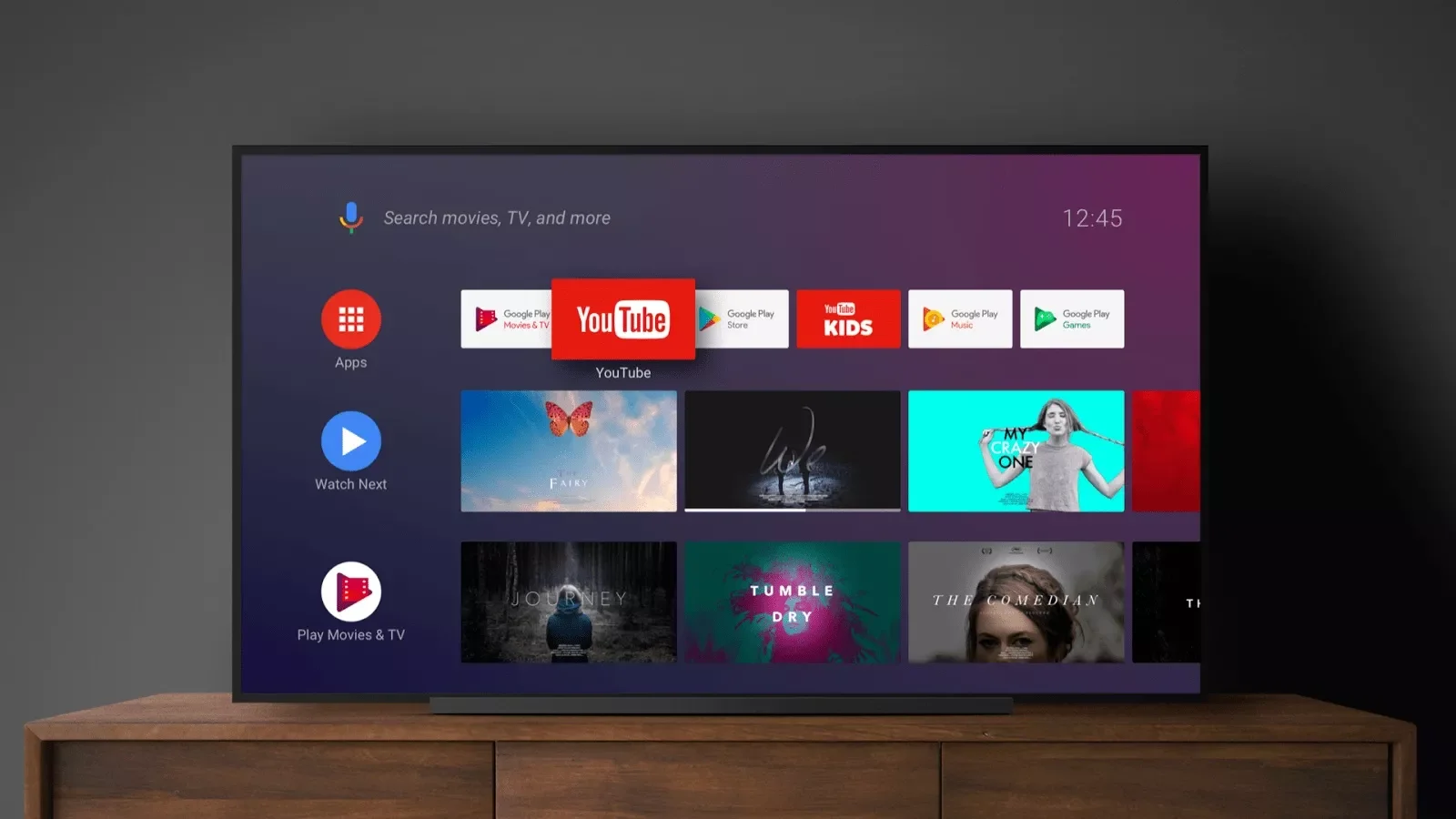 The announcement of Android TV 13 for smart TV took place