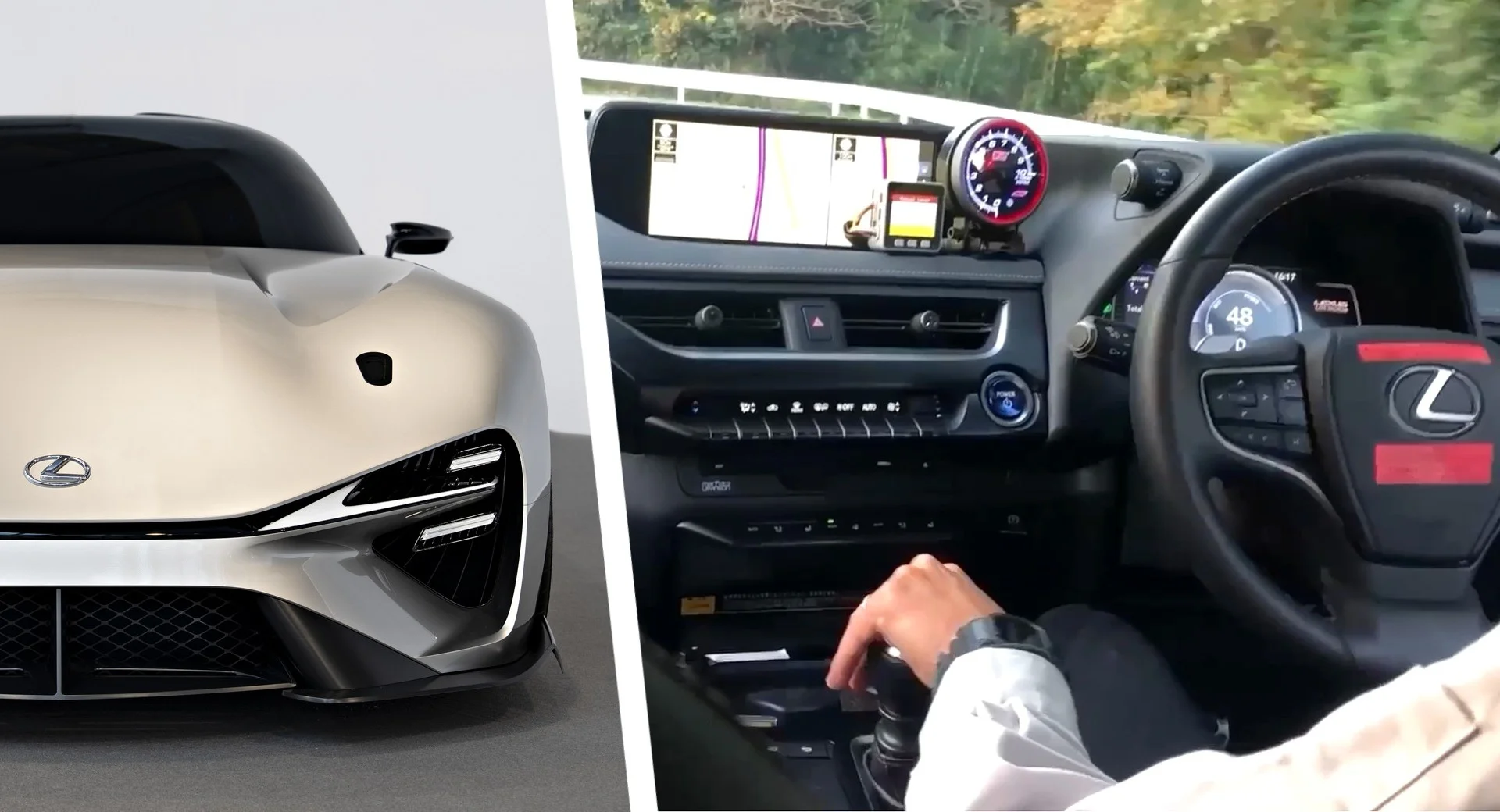 Lexus работает над механической коробкой передач для электрокаров