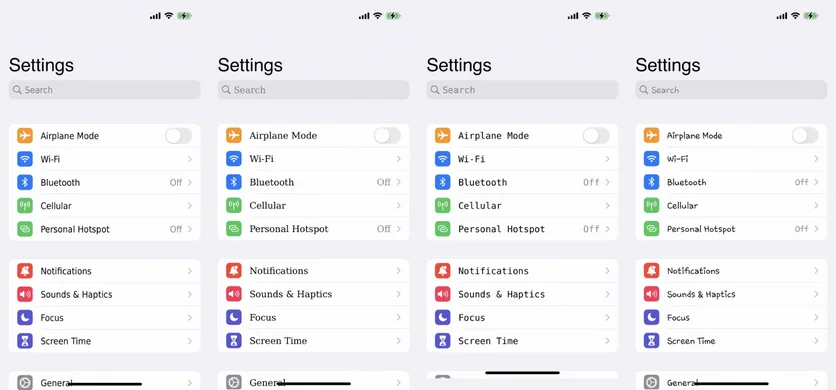 Появился способ смены системного шрифта в iOS 16 без джейлбрейка