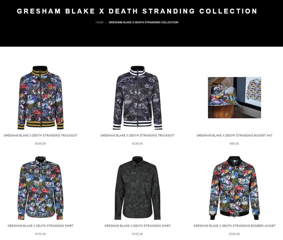 По мотивам культовой Death Stranding создана коллекция одежды