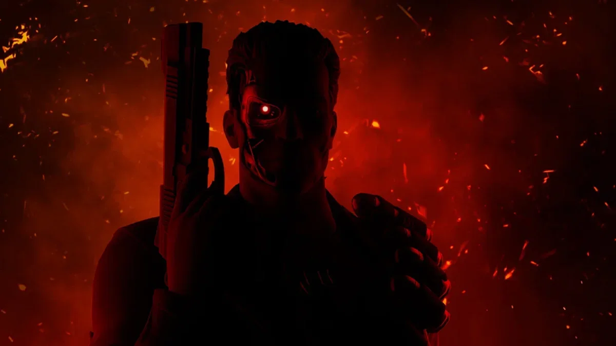 Arnold Schwarzenegger has appeared in Fortnine in his most famous image