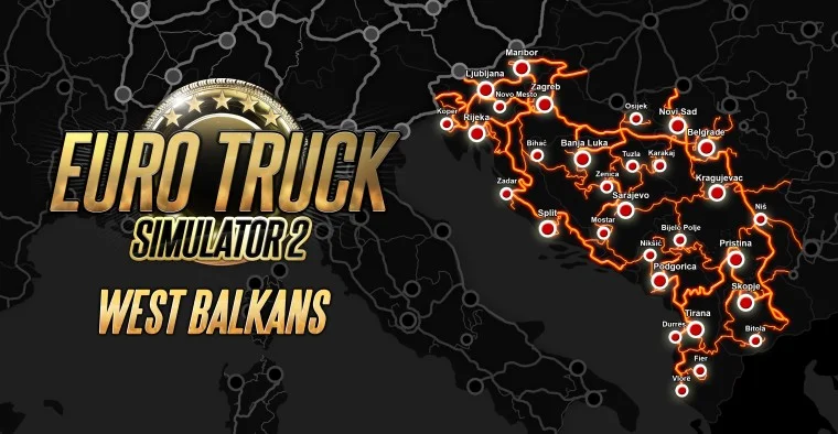 Стала известна дата релиза DLC West Balkans для Euro Truck Simulator 2