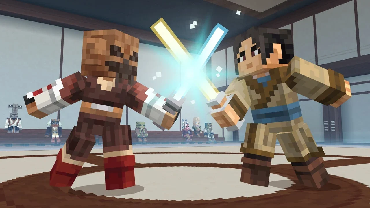 Minecraft received a story addition based on the Star Wars universe