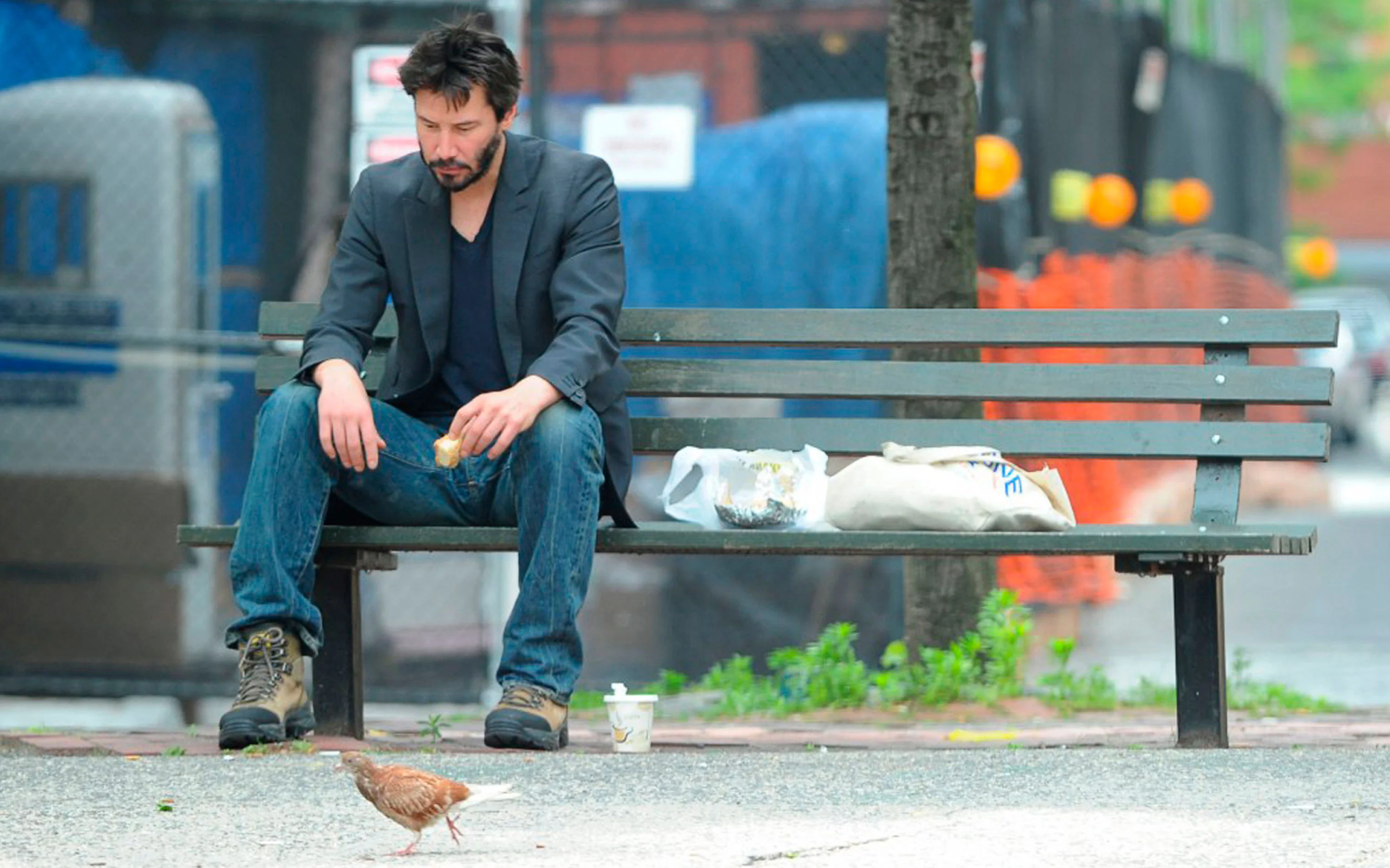 A reference to the famous Keanu Reeves meme was found in Cyberpunk 2077