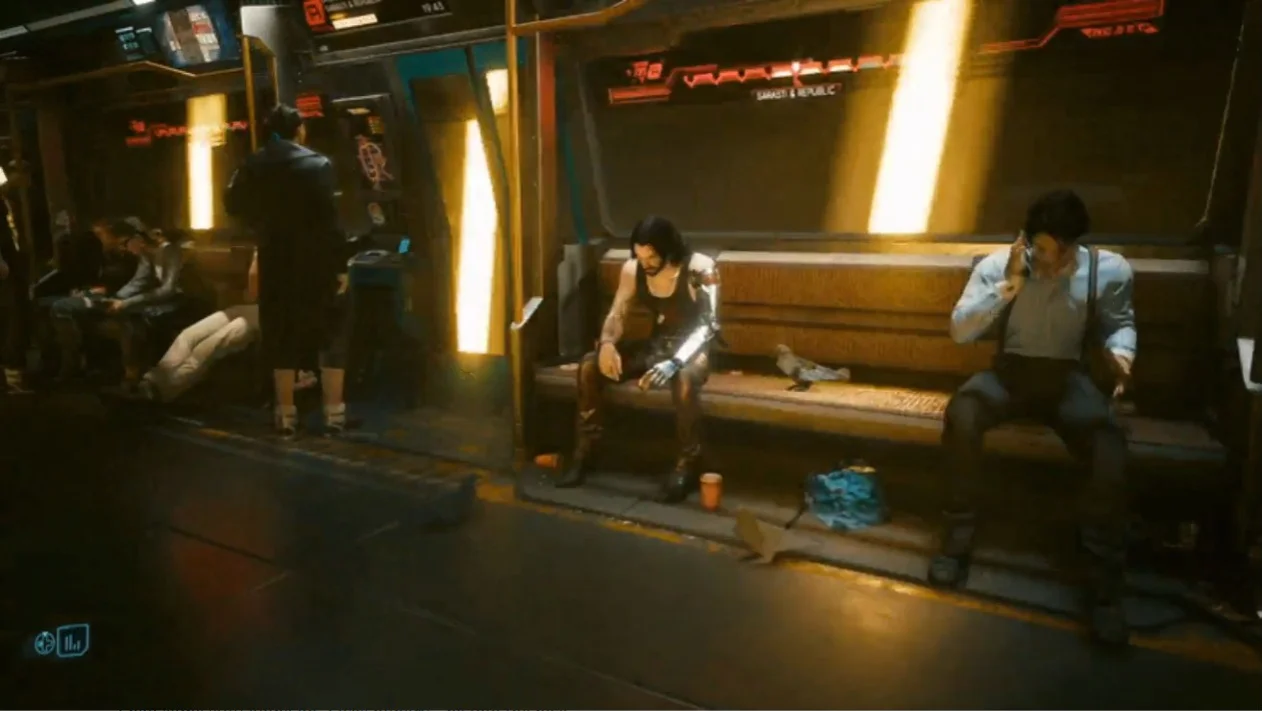 В Cyberpunk 2077 была найдена отсылка к знаменитому мему с Киану Ривзом