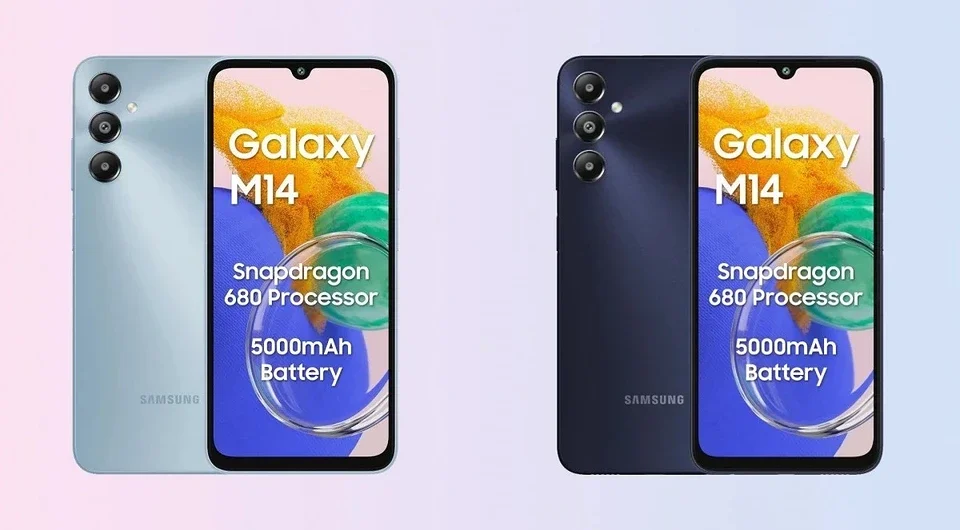 Samsung представила бюджетный смартфон Galaxy M14 4G