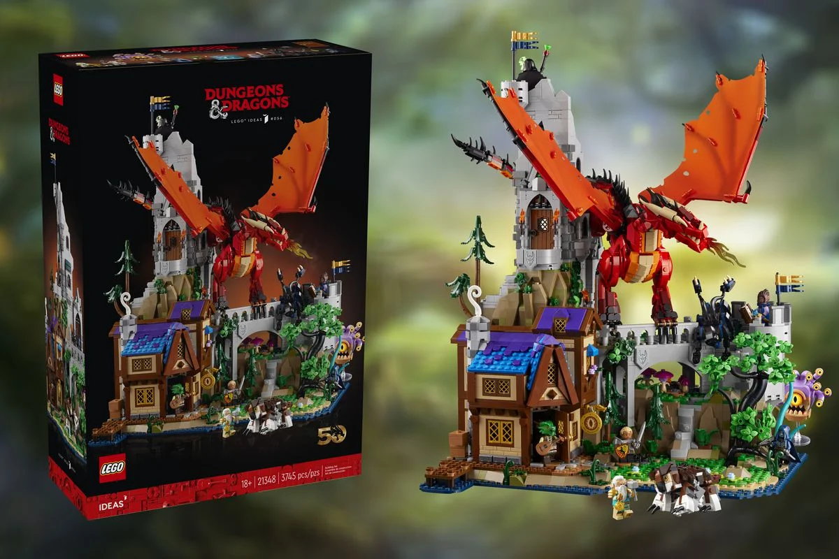 LEGO выпустит набор по мотивам настольной игры Dungeons & Dragons