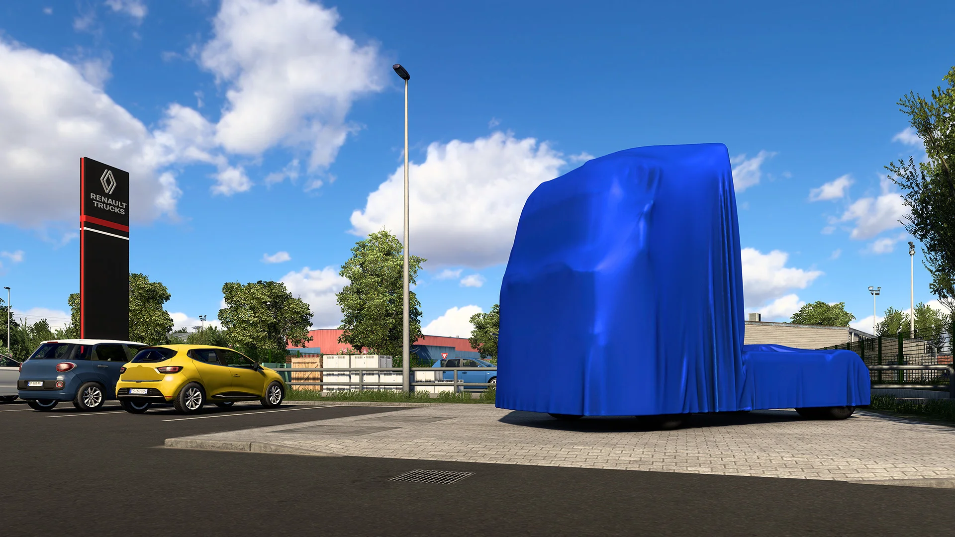Euro Truck Simulator 2 will feature an electric-powered truck for the first time in the game's history.