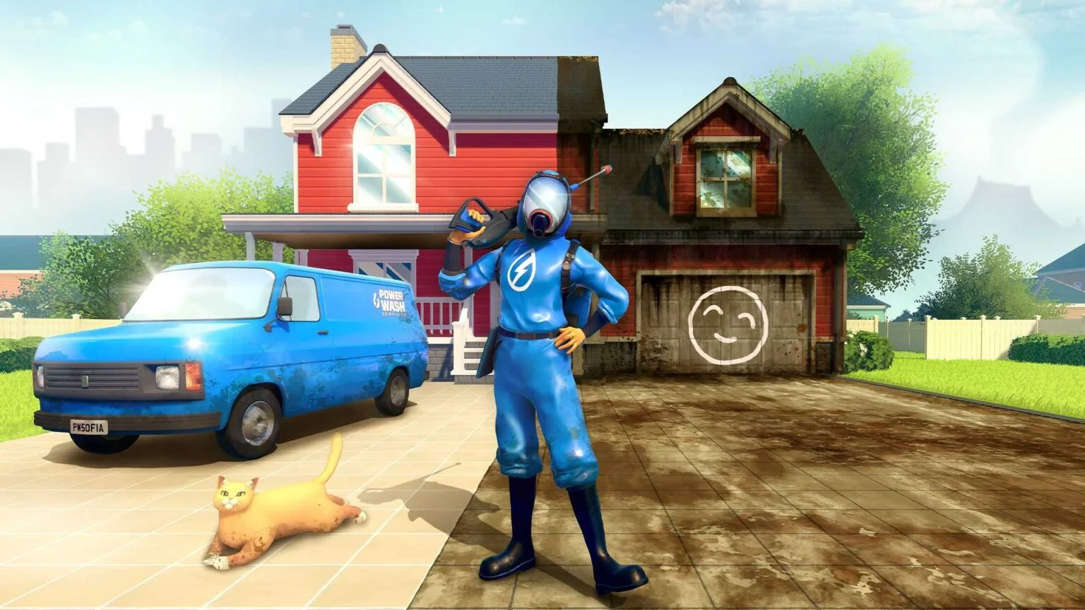 Washing simulator PowerWash Simulator gained 12 million unique players after release