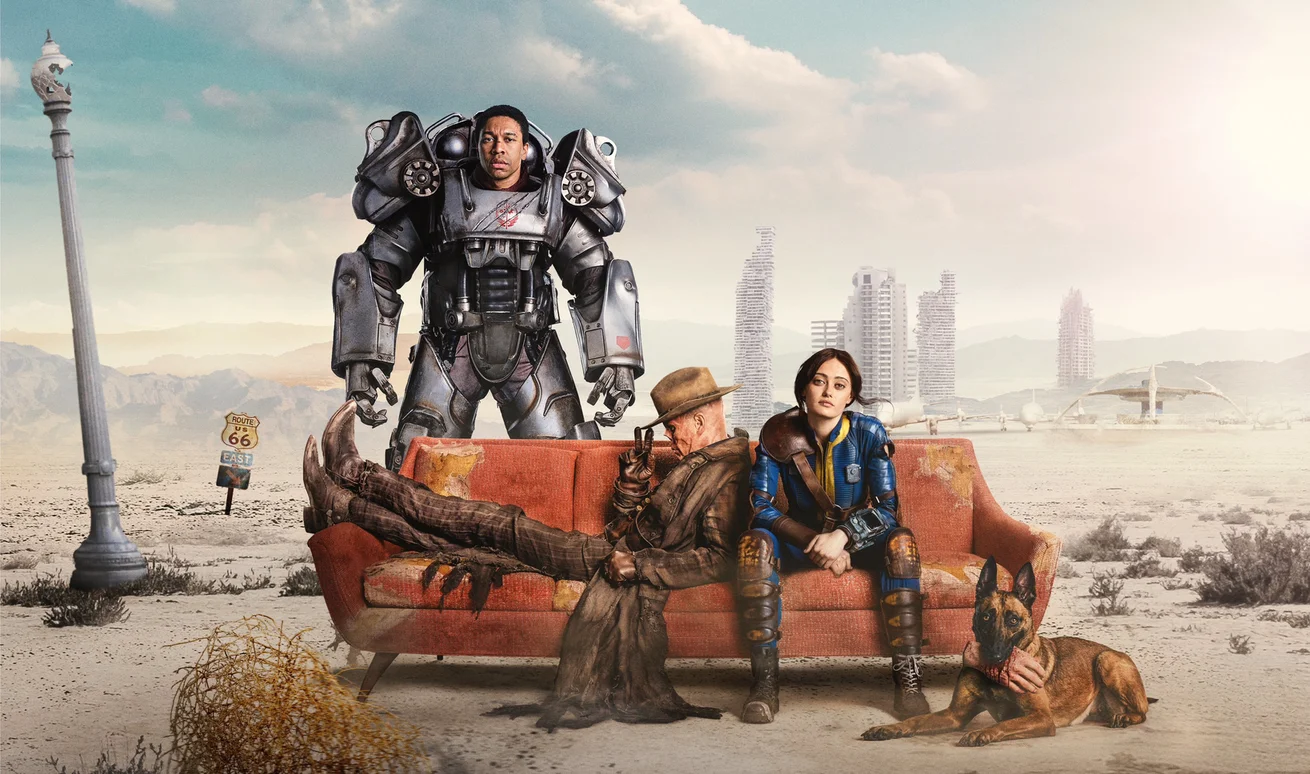 A full-fledged detailed Vault set was built for the Fallout series