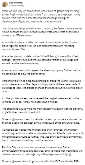 Бывший автор GTA 3 вновь поделился интересной деталью касательно разработки игры