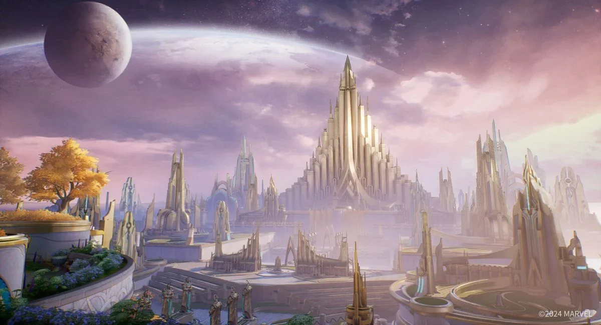 Marvel Rivals developers showed off the first map for the game