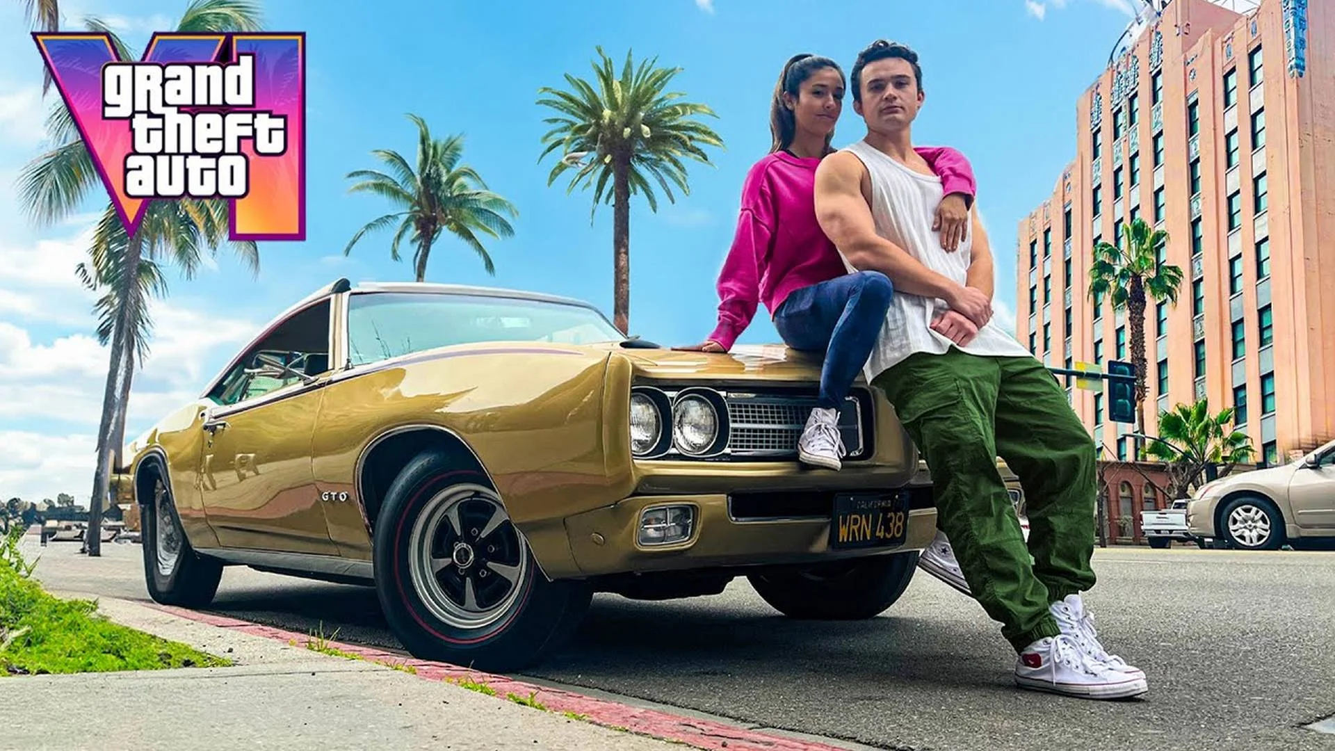 The GTA 6 trailer has been recreated in reality again. The video claims to be the best parody of a Rockstar video