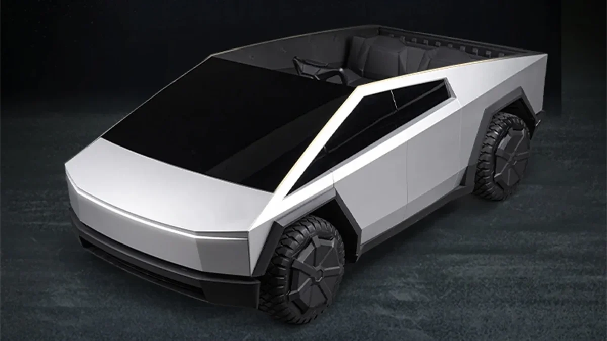 Children's version of Tesla Cybertruck announced in China