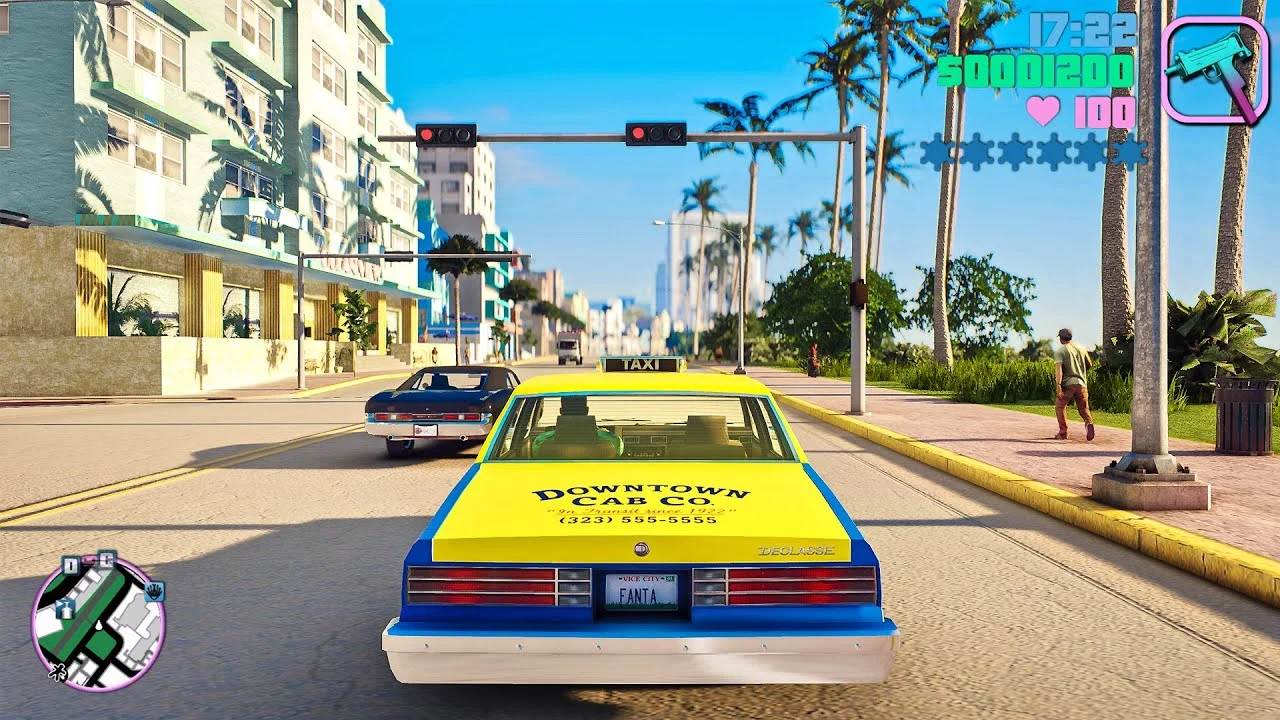 The creators of the Vice City Nextgen Edition mod showed updated radar icons in the game