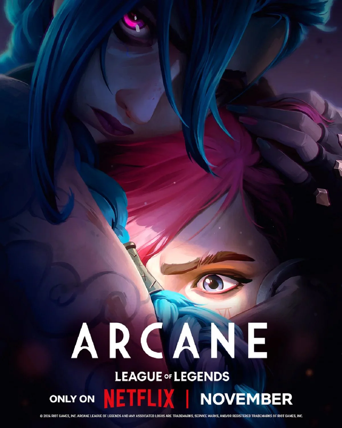 Вышел первый постер 2-го сезона мультсериала Arcane – шоу по мотивам League of Legends