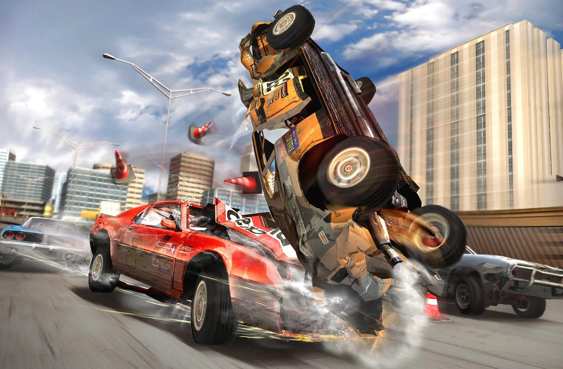 Unexpectedly, the cult racing FlatOut 1&2 received an update and support for several new languages