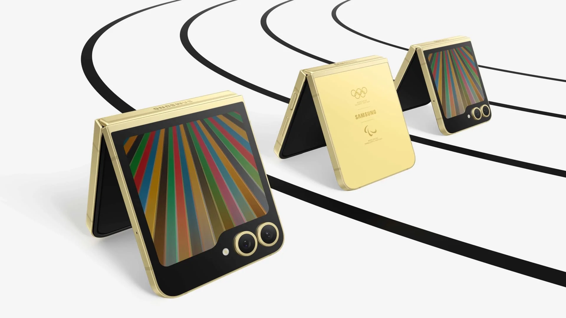 Samsung has released a special version of the Z Flip6 flip phone for Olympic athletes