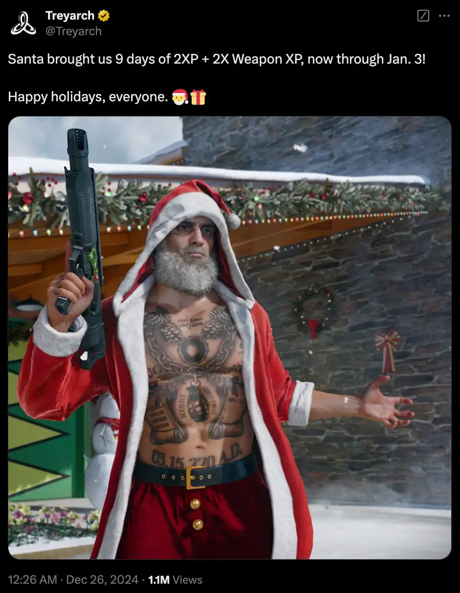 В Call of Duty: Black Ops 6 стартовал праздничный ивент