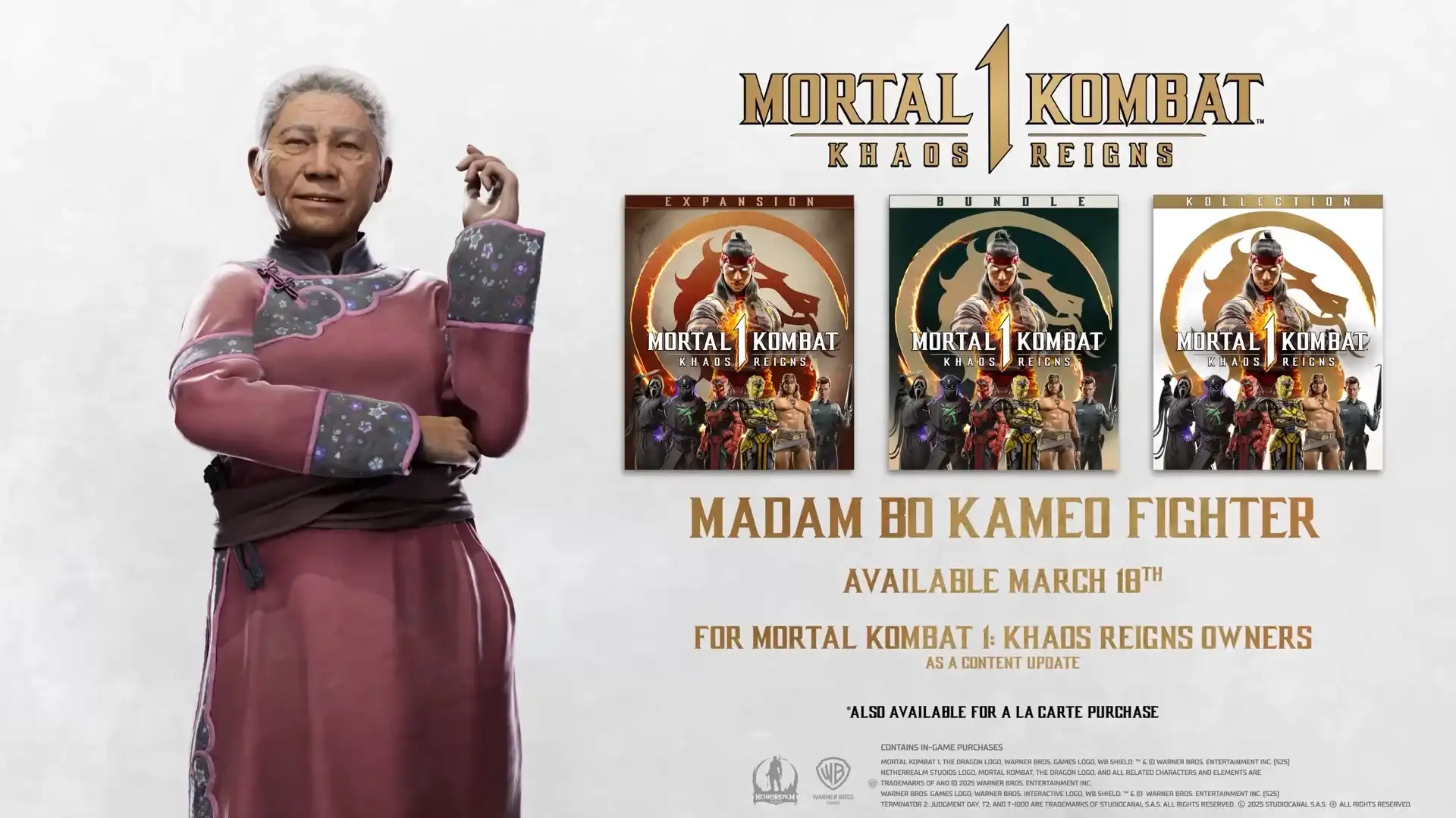 В новом трейлере Mortal Kombat 1 представили T-1000 из «Терминатора 2»