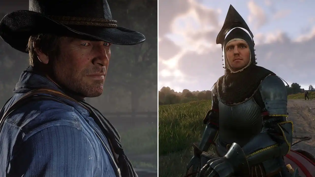 Kingdom Come: Deliverance II and Red Dead Redemption 2 compared in detail