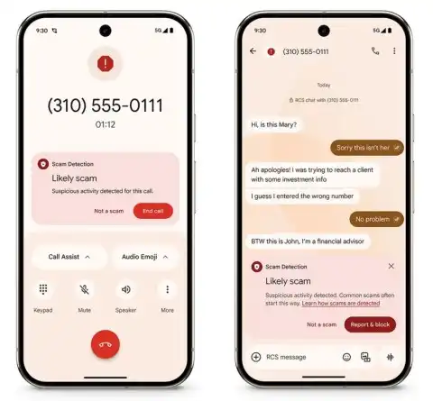 Google Pixel получил ИИ-детектор мошенников и новые функции